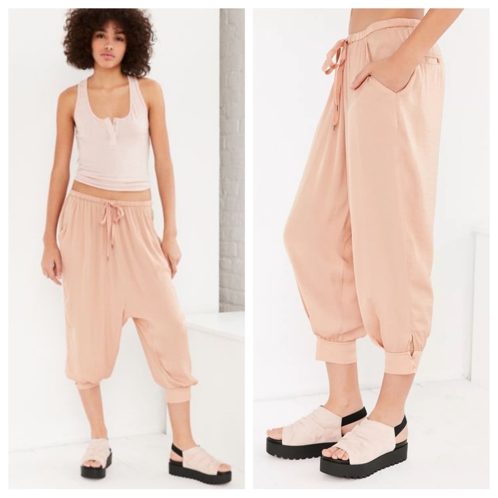 Women's Peach Harem Pants